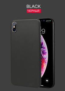 Heavy Duty Ultra Thin Matte Shockproof Protective Case For IPhone X XR XS Max