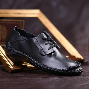 Shoes - New Genuine Leather Mens Comfortable Loafers（Buy One Get One 30% OFF)