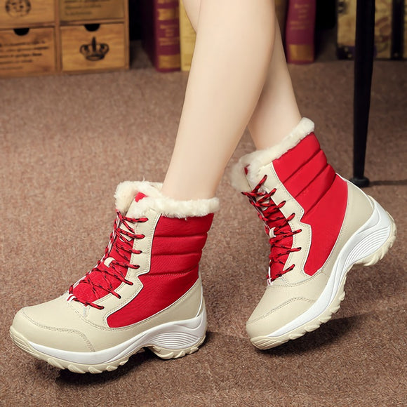 Shoes - New Arrival Women's High-top Waterproof Snow Shoes