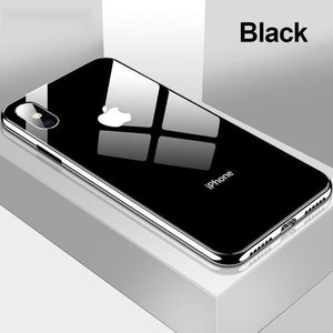 Phone Case - Plating Tempered Glass Phone Case For iphone 11 XS Max XS XR X (Buy 2 Get 5% OFF, 3 Get 10% OFF)