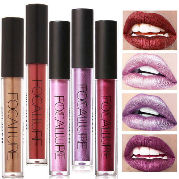 Beauty & Health - New Waterproof Liquid Metallic Lipsticks
