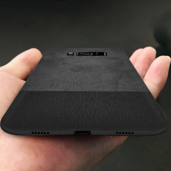 2019 Luxury Shockproof Soft Silicone Leather Case