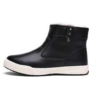 Men's Shoes - Winter Warm Waterproof High Top Boot