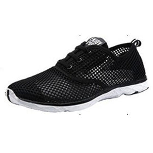 Kaaum-Summer Sneakers Breathable Casual Shoes Couple Lover Fashion Slip On Mens Mesh Flats Shoe Big Size