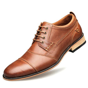 Men's Shoes - Top Quality Men's Genuine Leather Dress Shoes