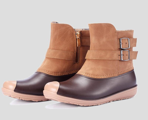 Shoes - 2019 Fashion Warm Rainboots Waterproof Water Shoes