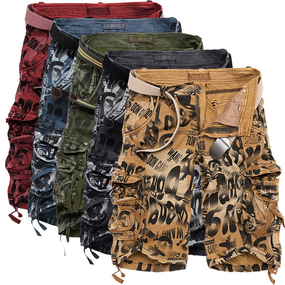 Hottest Summer Men's Camouflage Army Cargo Shorts