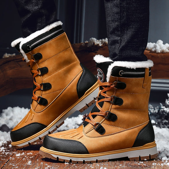 Shoes - New Winter With Fur Men's 30 Degree Celsius Warm Snow Boots