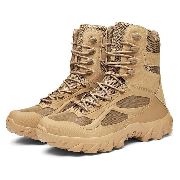 2020 Autumn Winter Ankle Men's Track Military Boots