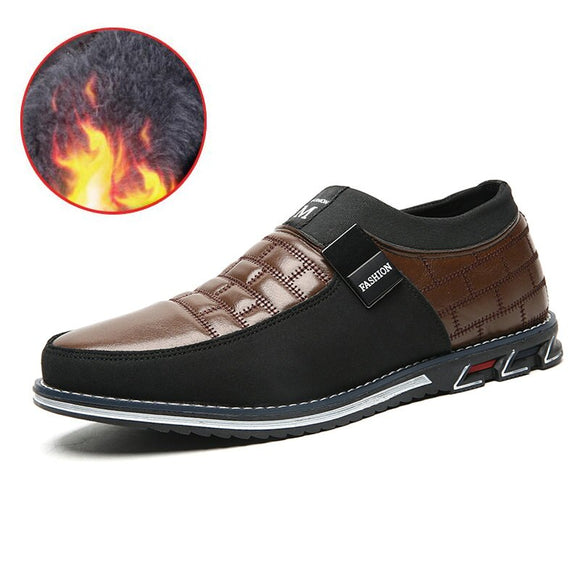 2020 Men's Autumn Big Size Oxfords Leather Shoes