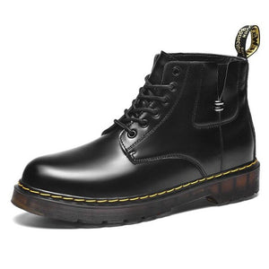2020 New Genuine Leather Rubber Men Boot
