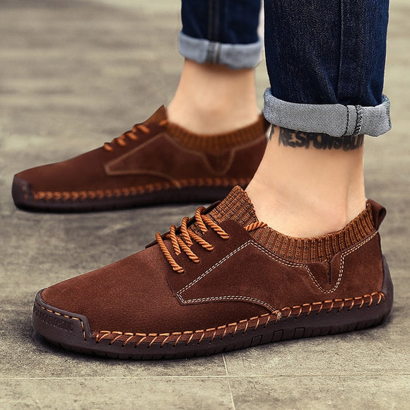 Kaaum-2020 Men's Casual Fashion High Quality Leather Style Dresses Shoe