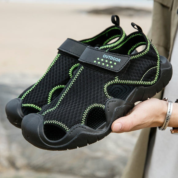 2021 New Summer Men Mesh Water Sandals