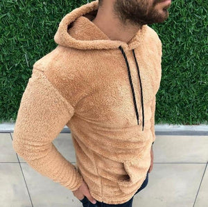 2021 New Men Plush Sweatshirt Hoodie