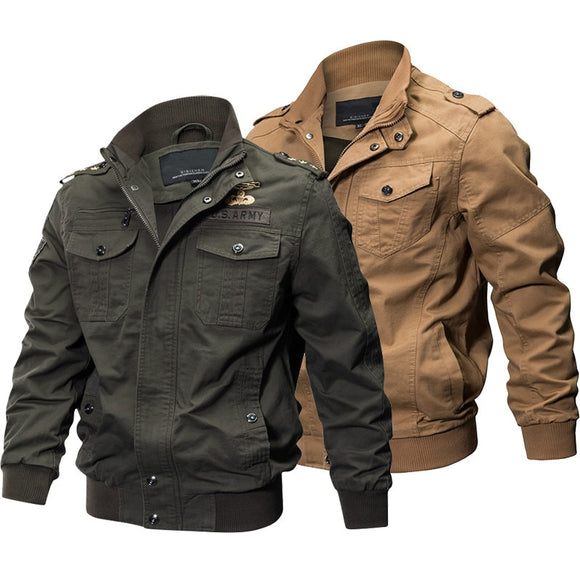 New Mens Outdoor Cotton Casual Jackets