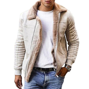 New Winter Men's Faux Leather Jackets