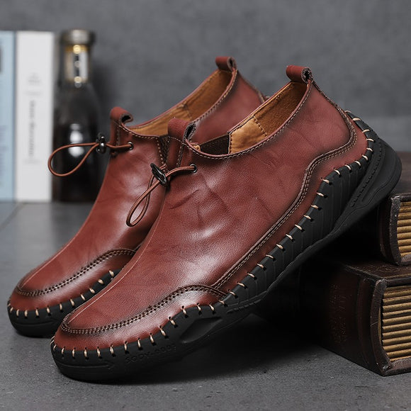 Fashion New Men's Slip On Leather Shoes