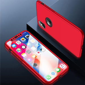 Phone Case - Luxury 360 Full Protection Phone Case For iPhone XS/XR/XS Max 8/7 Plus