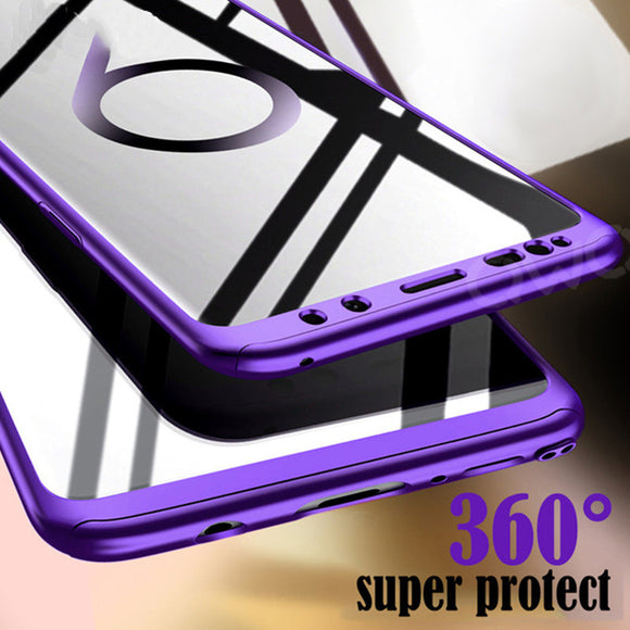 Phone Case - Luxury 360 Degree Full Cover Protection Shockproof Phone Case For Samsung Galaxy Note 9/8 S9/S8 Plus