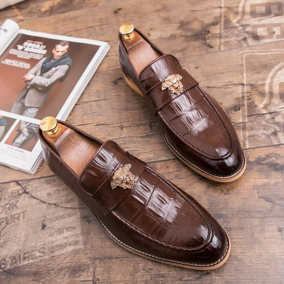 2019 Men Hot Sale Business Dress Leather Shoes