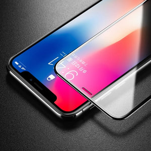 Full Cover Tempered Glass For iphone X XS MAX XR