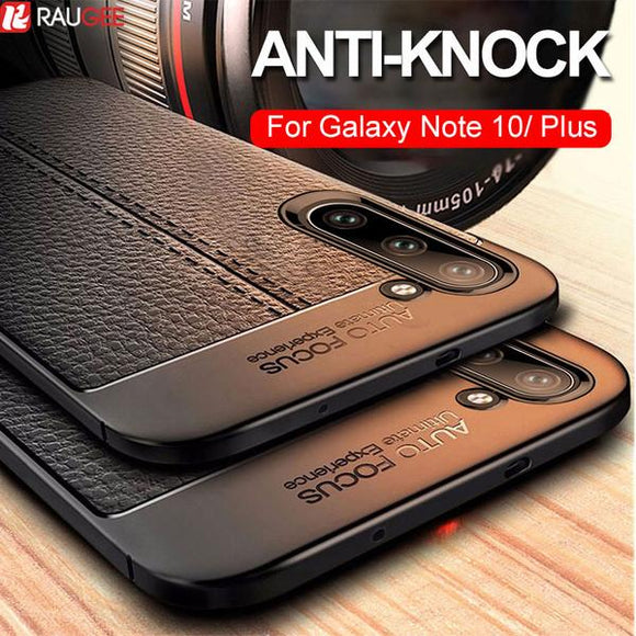 Phone Case - Luxury Shockproof Silicone Soft TPU Case For Samsung Galaxy Note 10 Plus