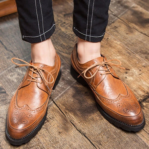 Shoes - 2019 Spring Leather Oxfords Formal Shoes