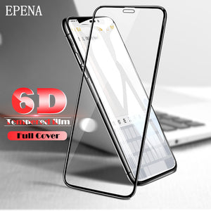 Tempered Glass For iphone 6 6S 7 8 Plus X XS MAX XR