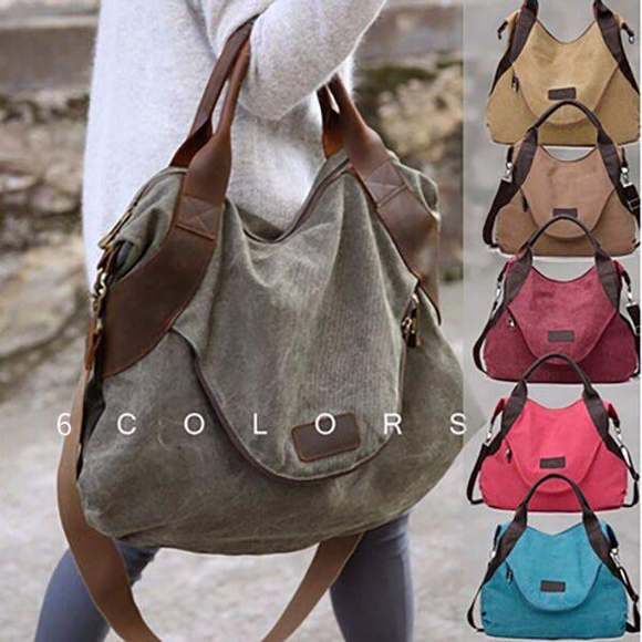 Bags - Women's Large Pocket Casual Handbag (Buy one Get one 50% OFF)