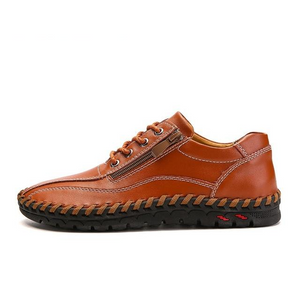 Shoes - Big Size Genuine Leather Casual Men Shoes