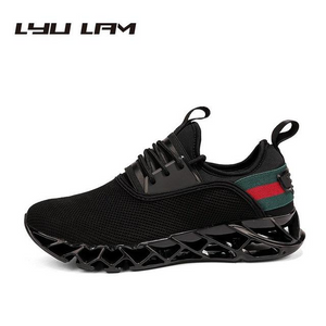 Running Shoes - 2019 New Breathable Men Cushioning Blade Sneakers