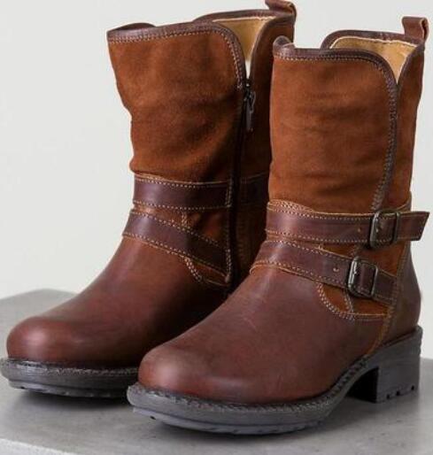 Shoes - Waterproof Leather Suede Boots