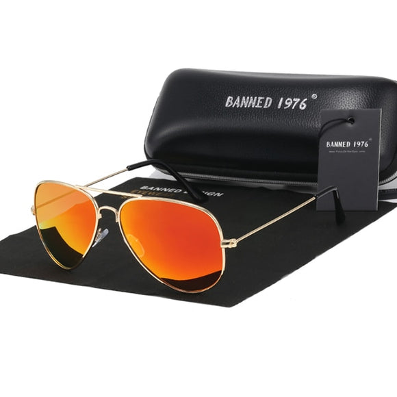 Classic HD Polarized Metal Frame Fashion Sunglasses
