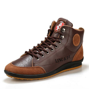 Shoes - Fashion Men's Leather Boots