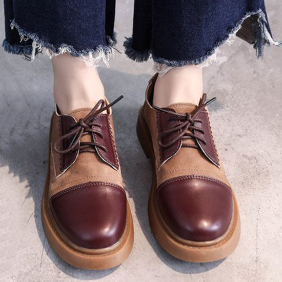 British Style Spring Autumn Casual Vintage Oxford Shoes