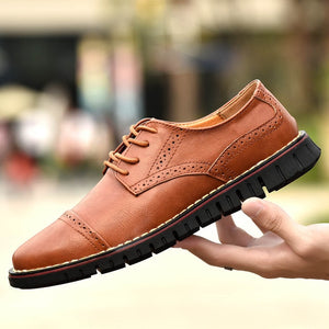 Shoes - Fashion Men's Casual Shoes Leather Loafers