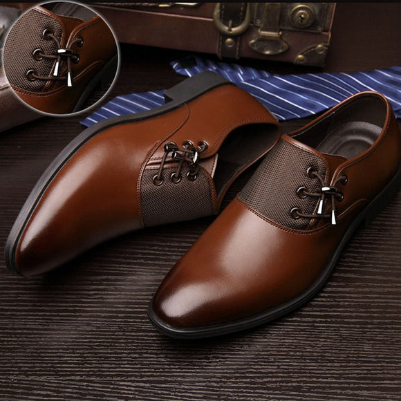 Shoes - New 2018 Leather Dress Shoes For Men Formal Shoes