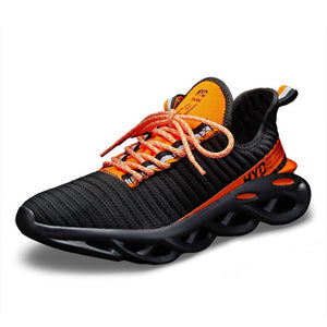 Kaaum Fashion Breathable Mesh Light Stylish Flying Weaving Sneakers