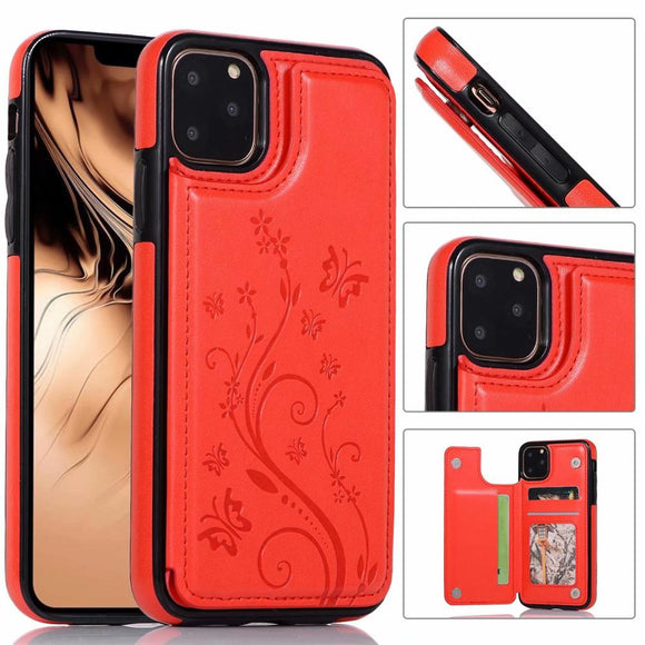 Top Design Flip Leather Wallet Phone Cover For iPhone