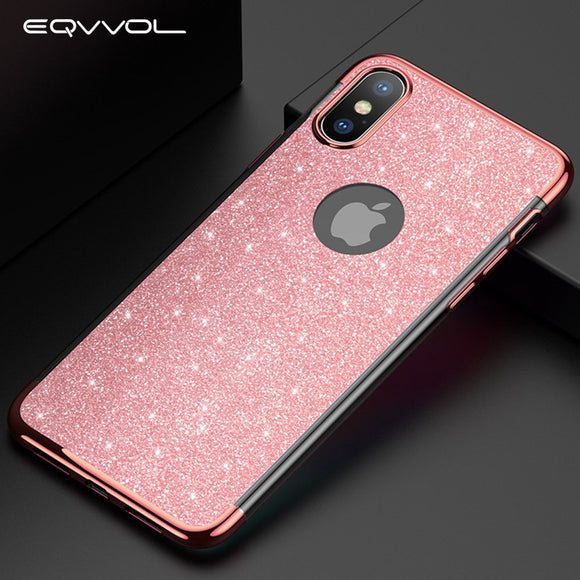 Phone Case - Luxury Fashion Glitter Plating Shockproof Phone Case For iPhone X/XS/XR/XS Max
