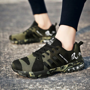 Kaaum Camouflage Air Cushion Sneakers