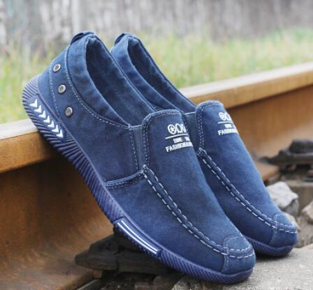 Men's Casual Shoes - New 2019 Plimsolls Breathable Male Footwear