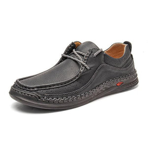 Men Leather Loafers Flats Outdoor Plus Size