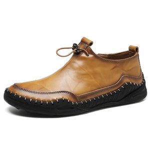 Fashion New Men's Slip On Leather Shoes