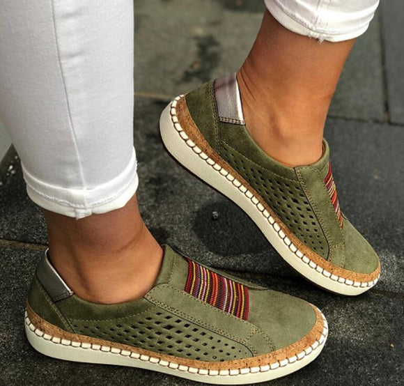 Women Comfortable Breathable Slip on Loafers
