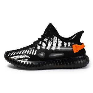 Fly Woven Cutout Fluorescence Breathable Yeezy Shoes