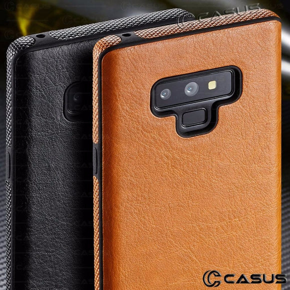 Phone Case - Luxury PU Leather Protective Phone Case For Samsung Galaxy S9/S8 Plus Note 9/8