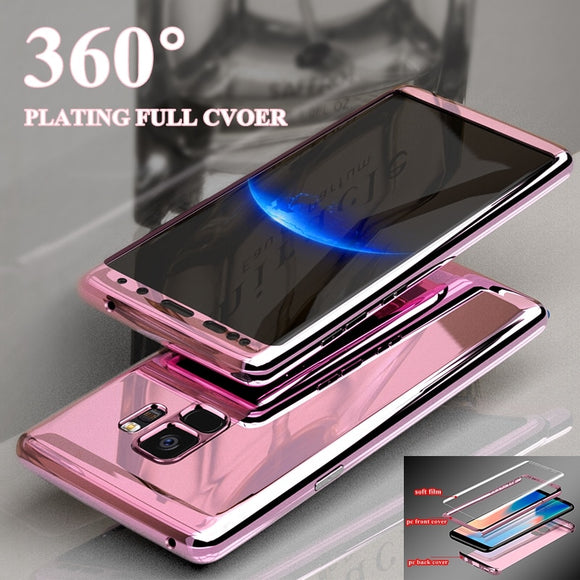 Luxury 360 Plating Full Cover For Samsung Galaxy （Buy One Get One 20% Off）