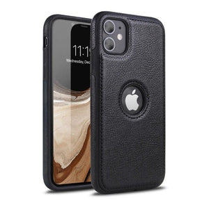 Luxury Leather Back Ultra Thin Case Cover For iPhone
