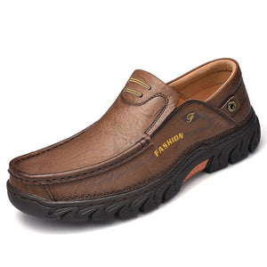 Mens Genuine Leather Leisure Outdoor Shoes
